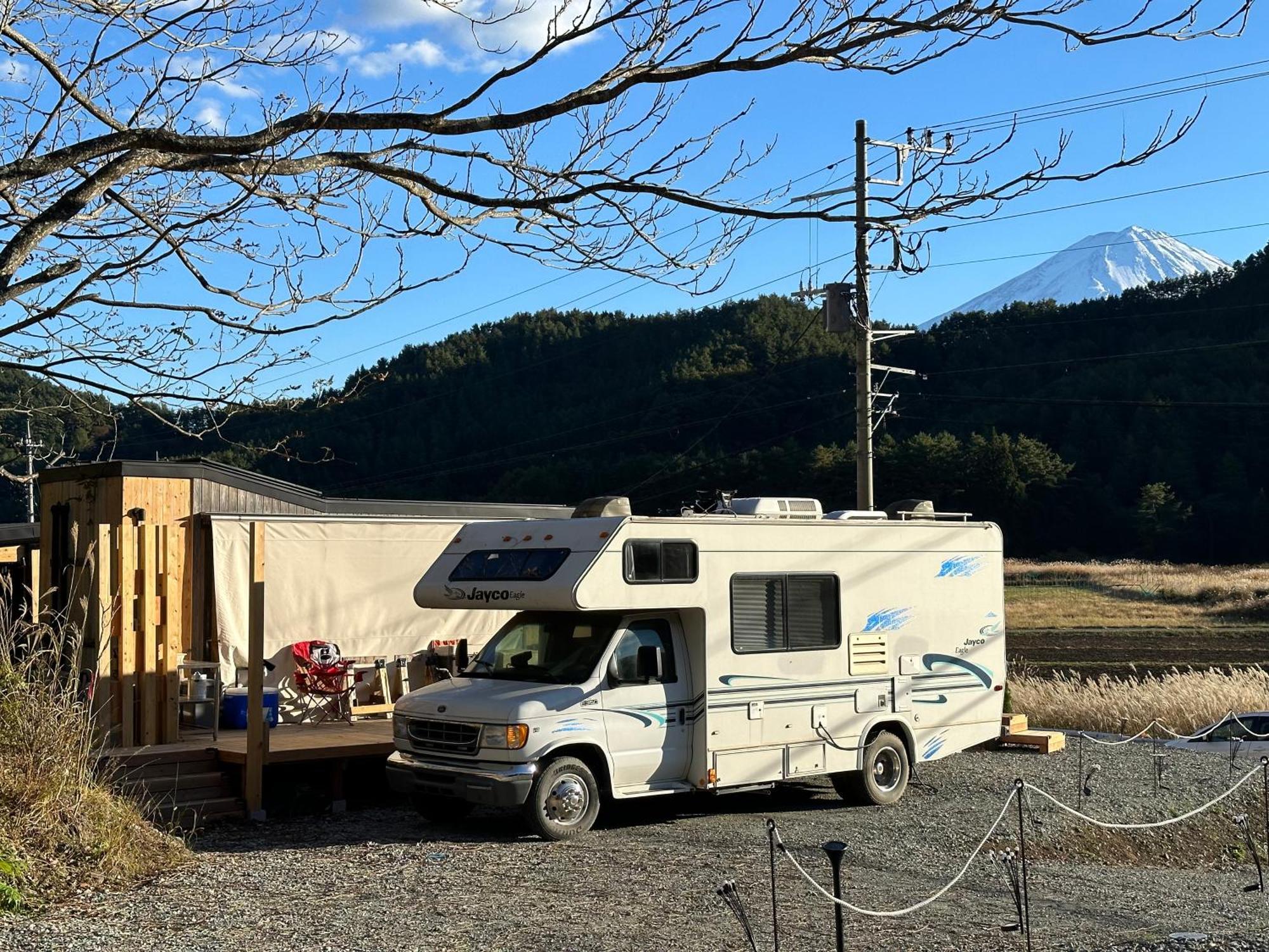 Hotel Fuji Dome Glamping Fujikawaguchiko Exterior foto