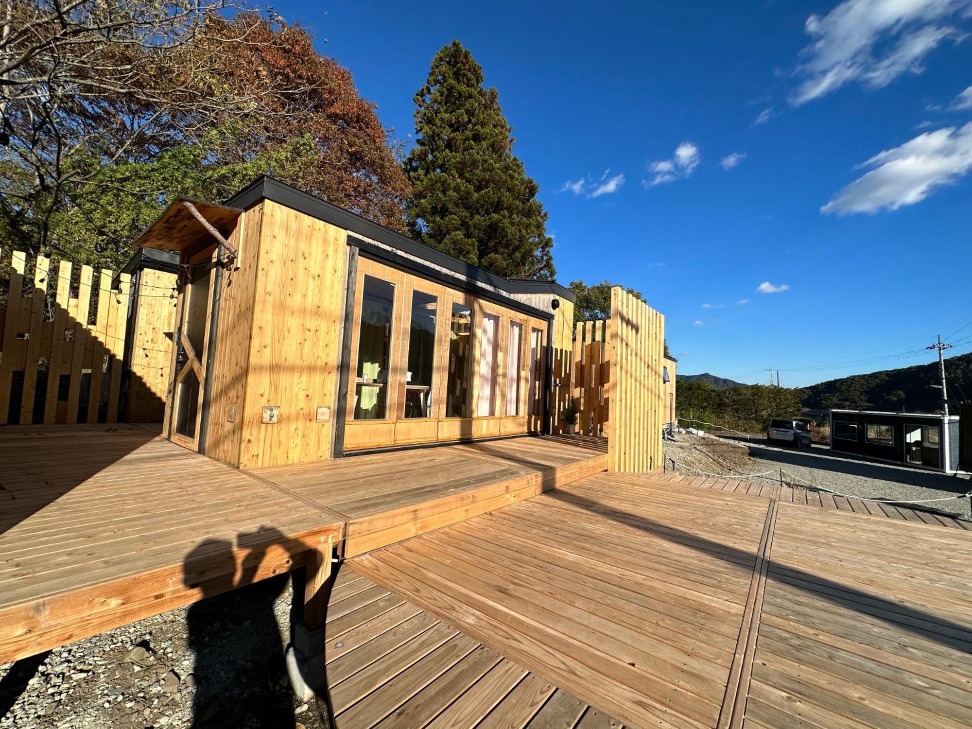 Hotel Fuji Dome Glamping Fujikawaguchiko Exterior foto