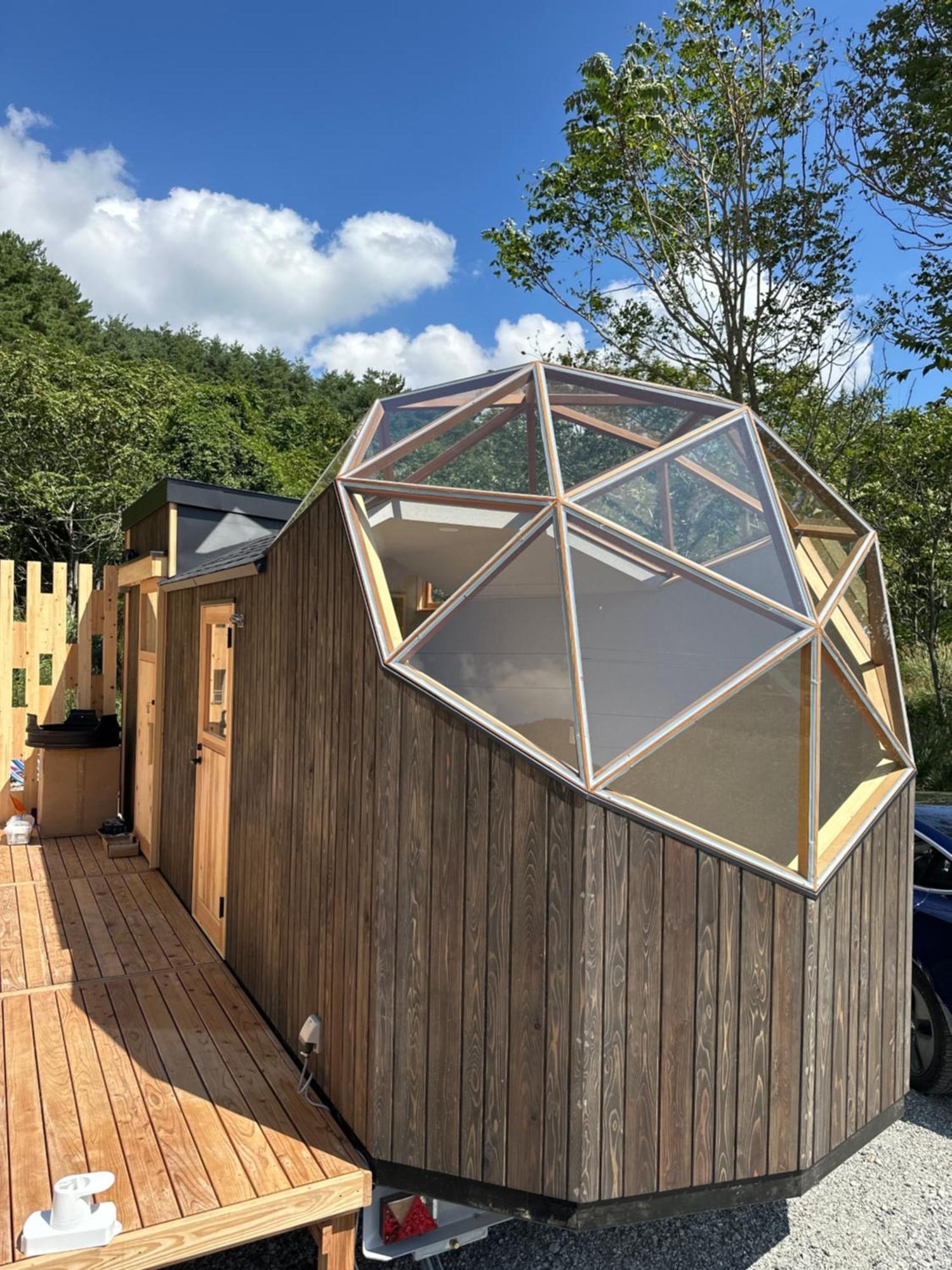 Hotel Fuji Dome Glamping Fujikawaguchiko Exterior foto