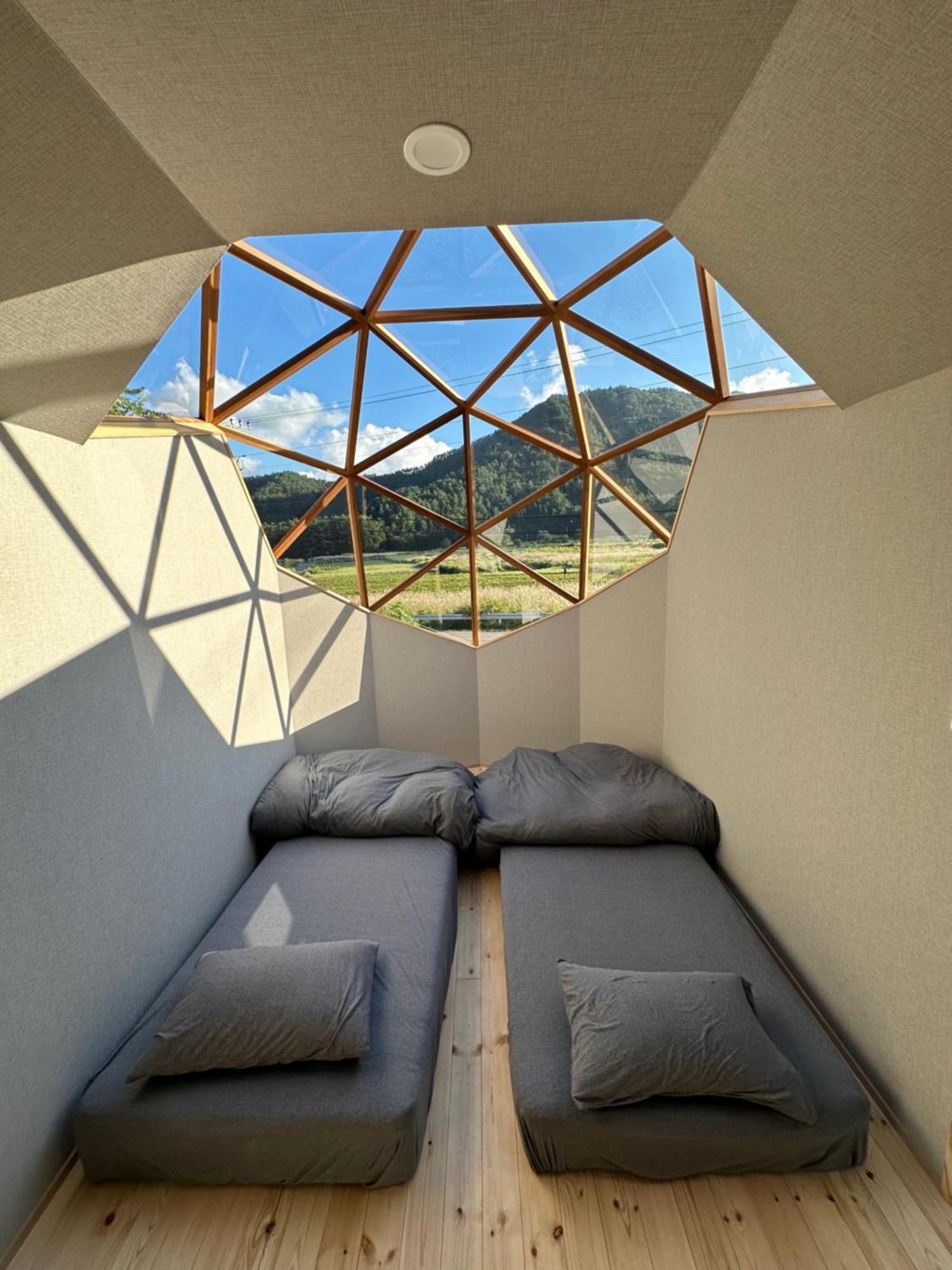 Hotel Fuji Dome Glamping Fujikawaguchiko Exterior foto